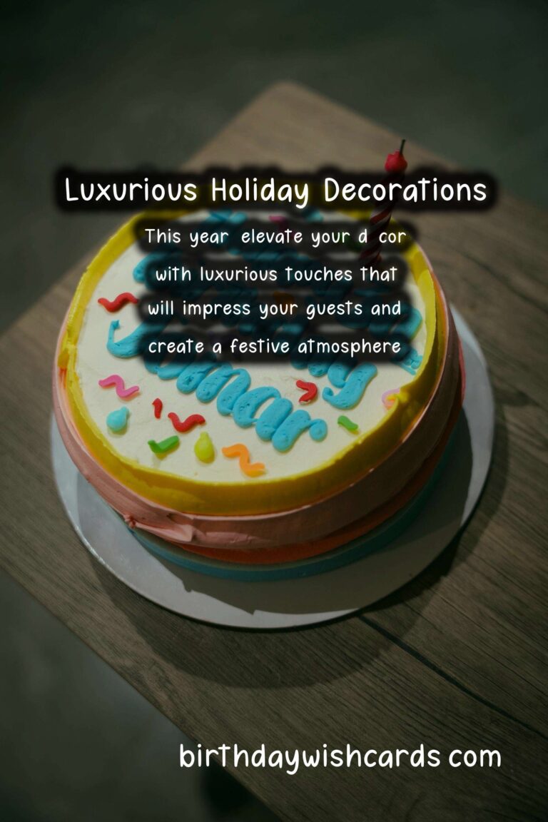 Luxurious Ways to Create Holiday Decoration Tips