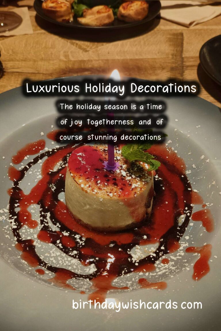 Luxurious Ways to Create Holiday Decoration Tips