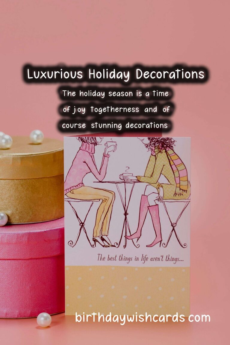 Luxurious Ways to Create Holiday Decoration Tips
