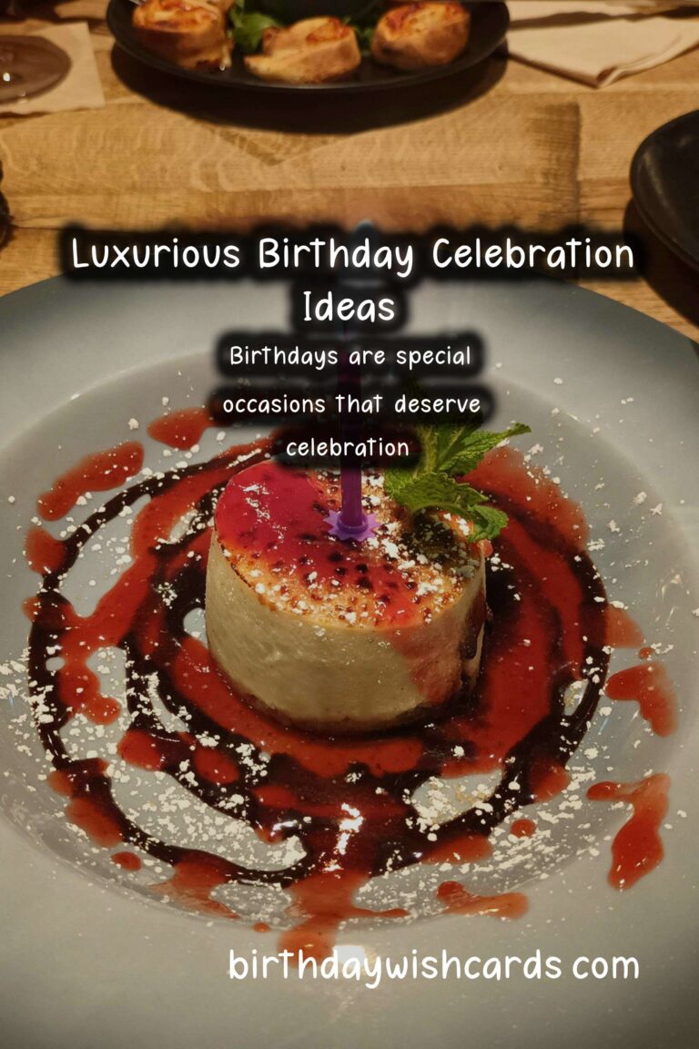 Luxurious Ways to Prepare a Birthday Survival Guide