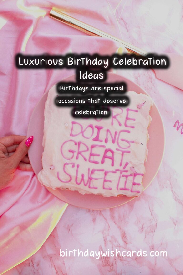 Luxurious Ways to Prepare a Birthday Survival Guide