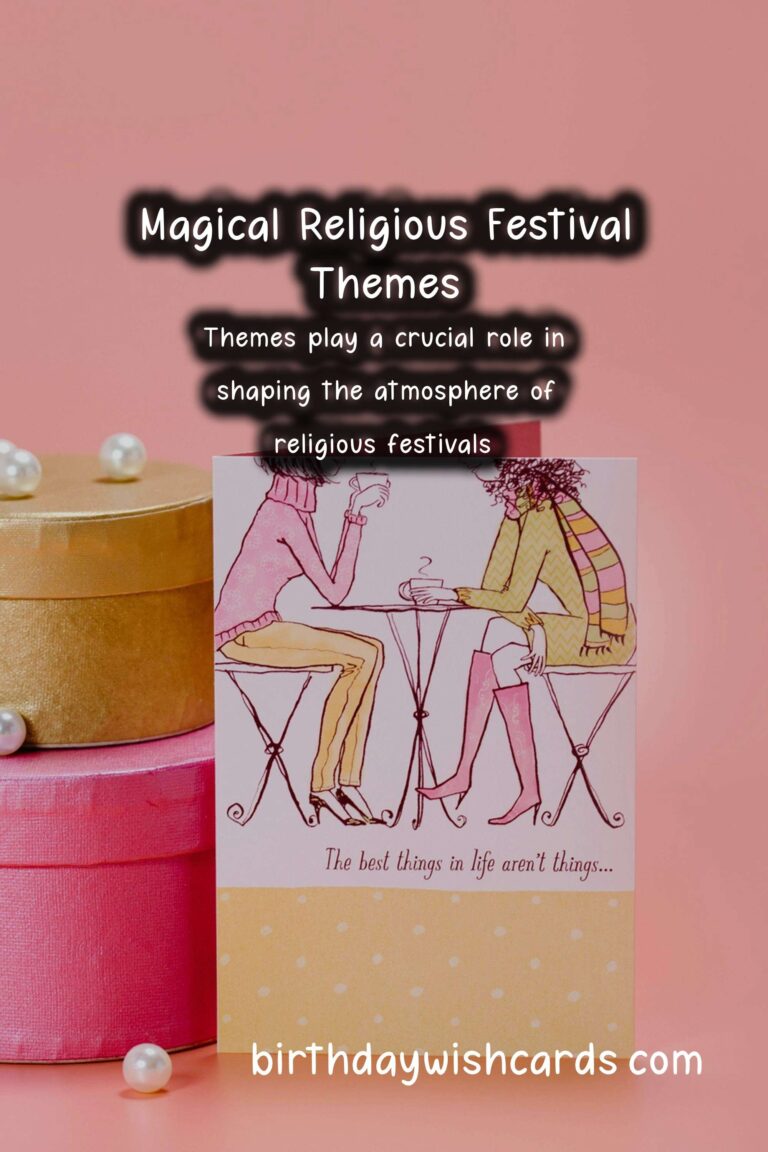 Magical Religious Festival Themes That Make Memories