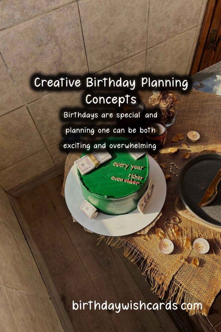 Magical Ways to Customize Your Birthday Planning Tips