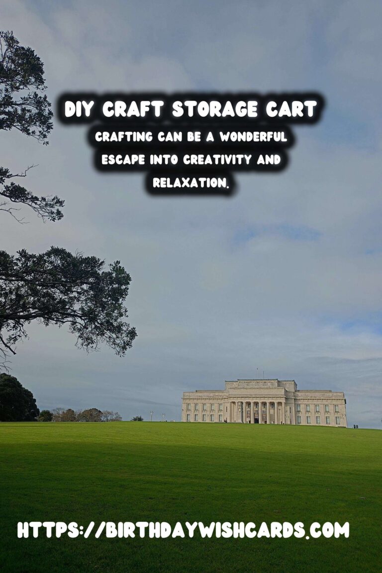 Maximize Your Creativity: DIY Craft Storage Cart