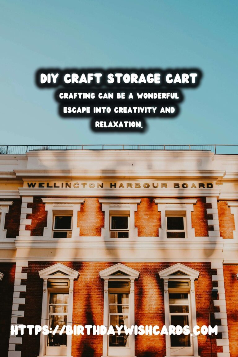 Maximize Your Creativity: DIY Craft Storage Cart