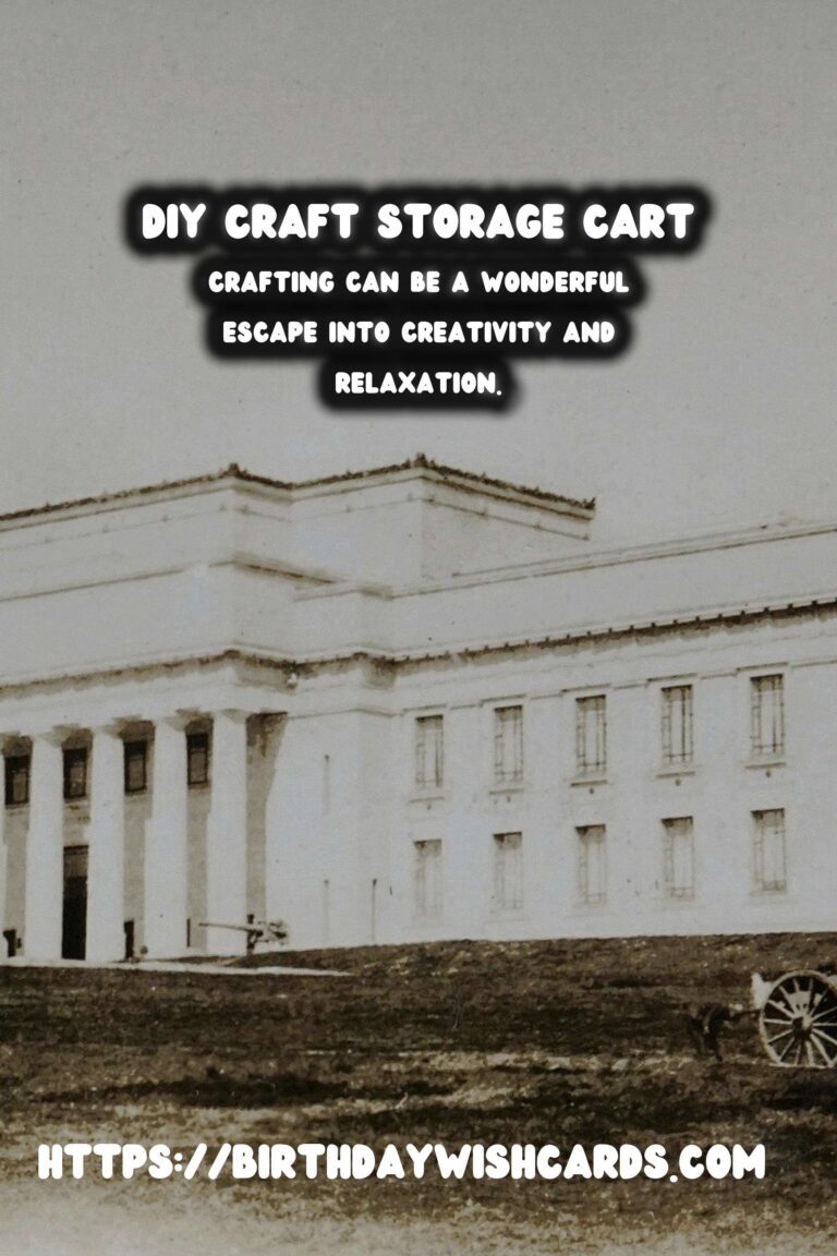 Maximize Your Creativity: DIY Craft Storage Cart