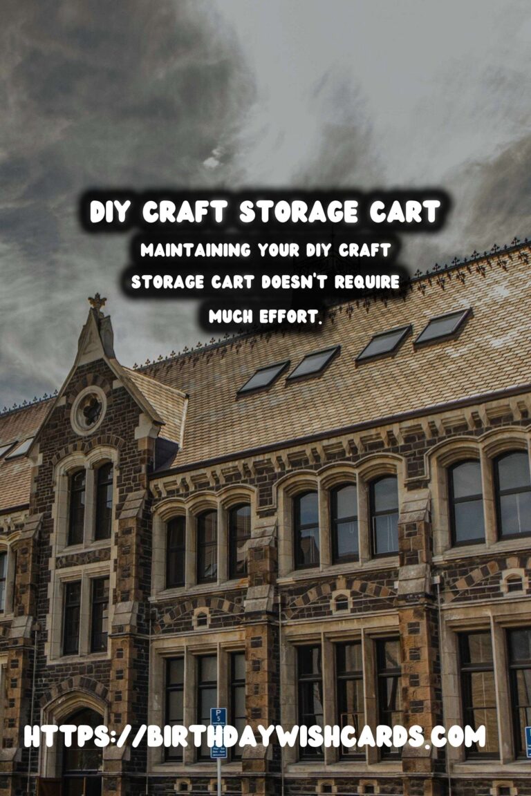 Maximize Your Creativity: DIY Craft Storage Cart