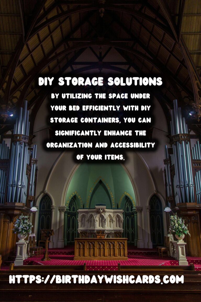 Maximize Your Space with DIY Under Bed Storage Containers