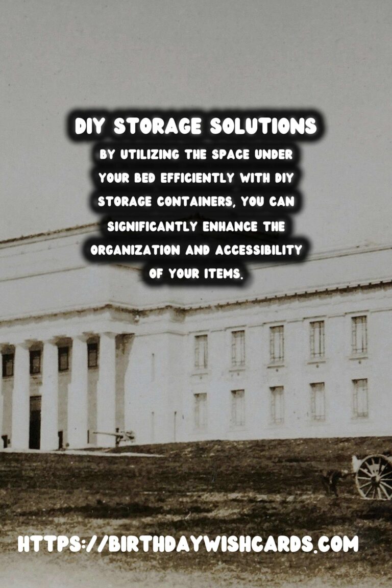 Maximize Your Space with DIY Under Bed Storage Containers