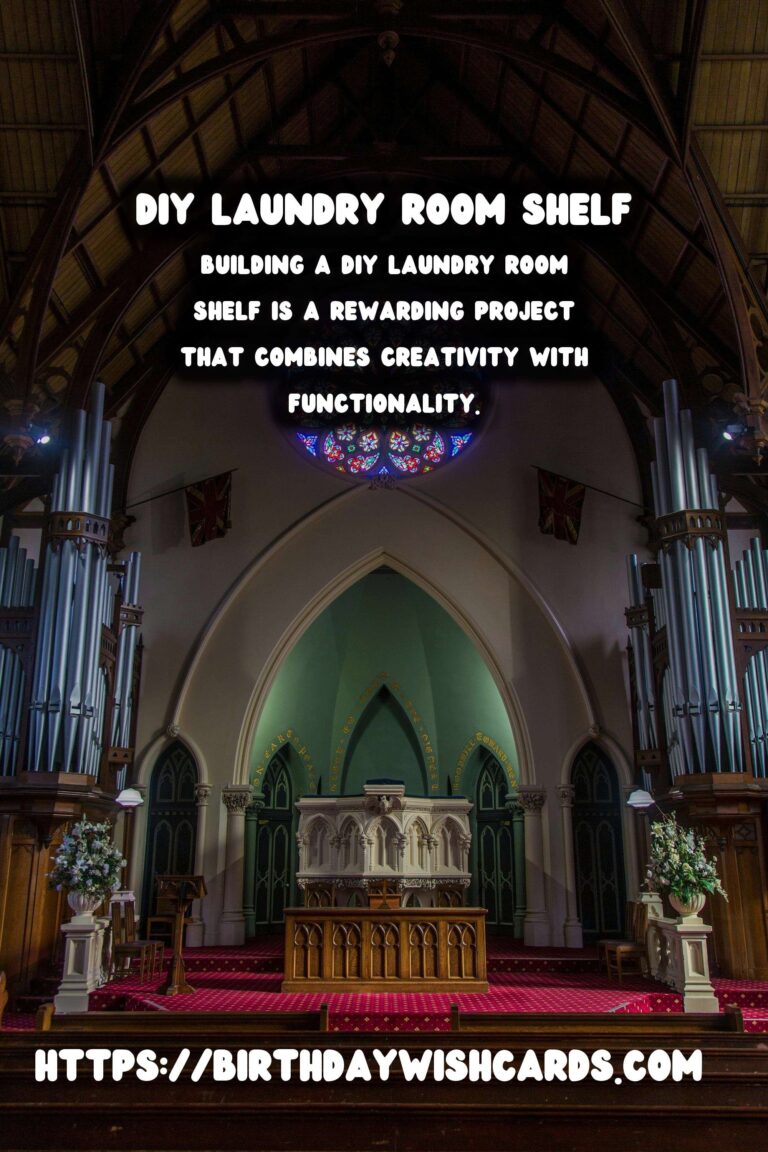 Maximize Your Space with a DIY Laundry Room Shelf: A Step-by-Step Guide