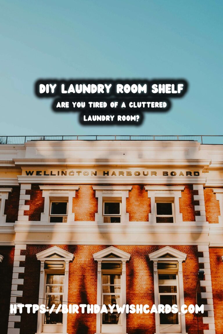 Maximize Your Space with a DIY Laundry Room Shelf: A Step-by-Step Guide
