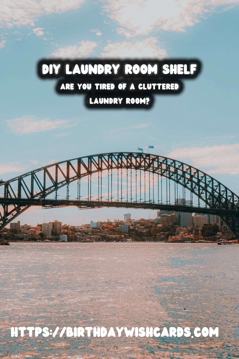 Maximize Your Space with a DIY Laundry Room Shelf: A Step-by-Step Guide