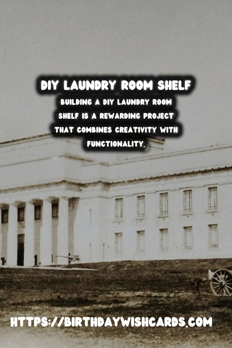 Maximize Your Space with a DIY Laundry Room Shelf: A Step-by-Step Guide