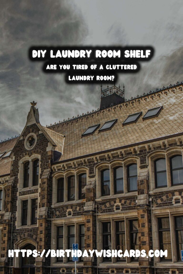 Maximize Your Space with a DIY Laundry Room Shelf: A Step-by-Step Guide