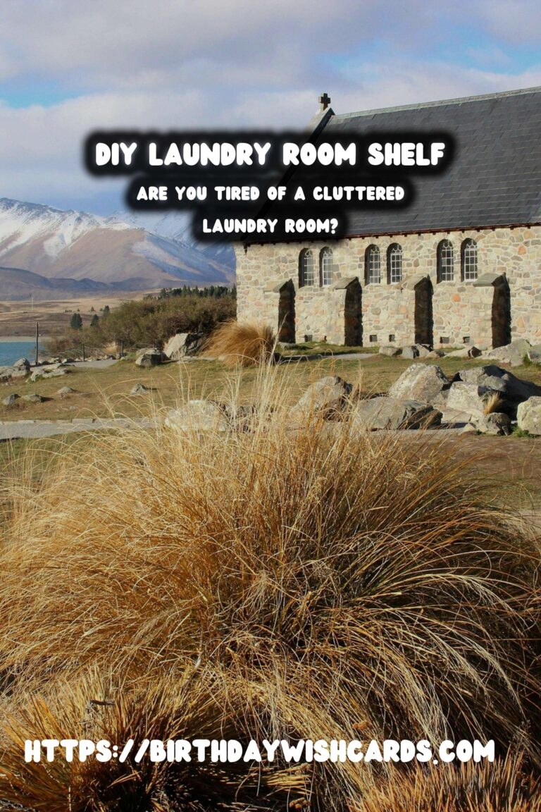 Maximize Your Space with a DIY Laundry Room Shelf: A Step-by-Step Guide