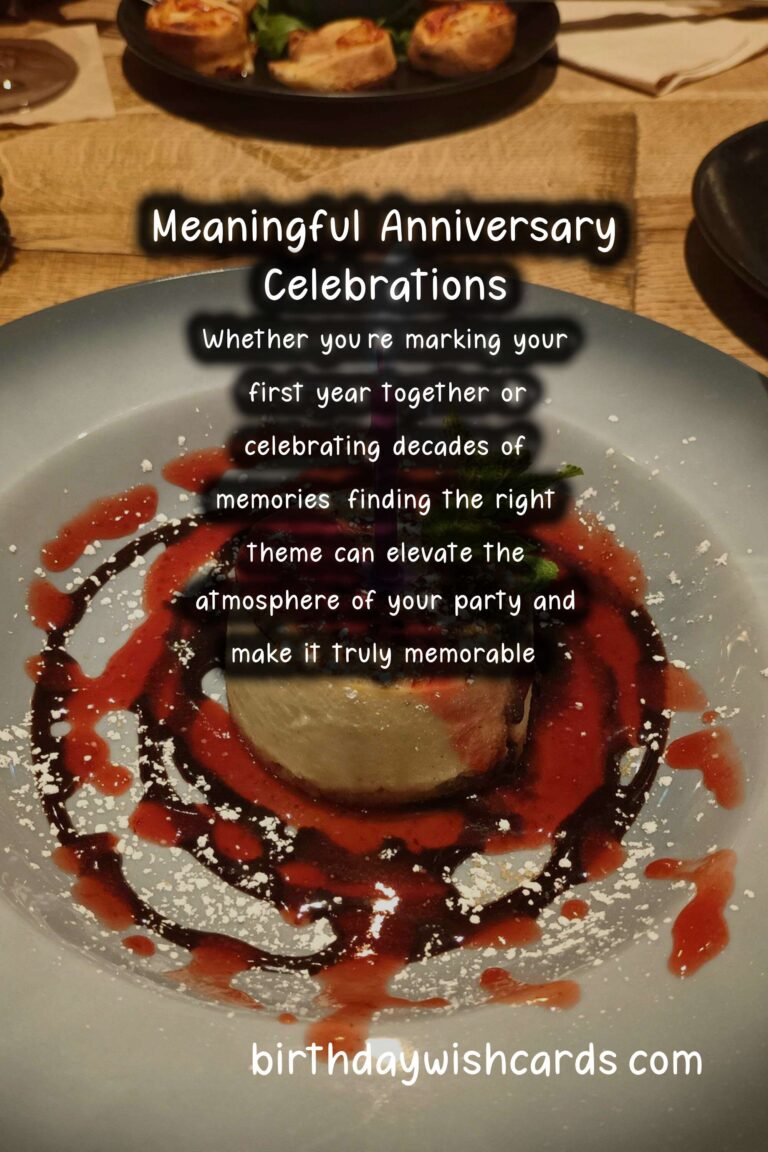 Meaningful Anniversary Party Themes For Every Budget