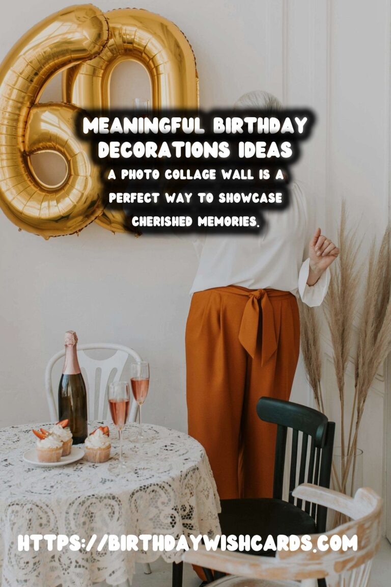 Meaningful Birthday Decorations to Try This Year