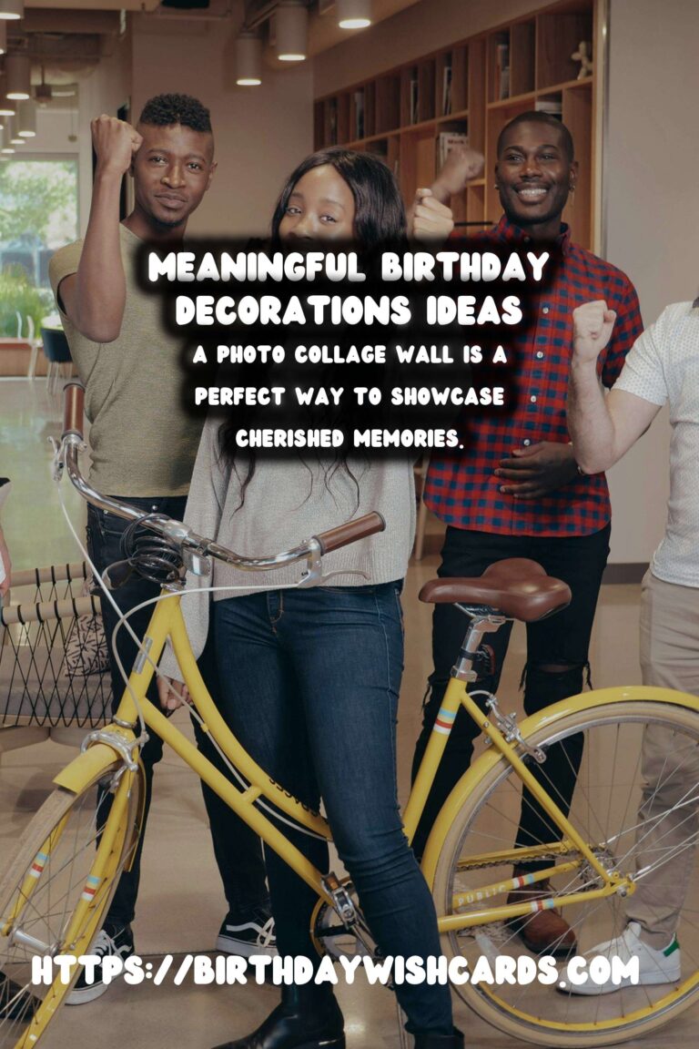Meaningful Birthday Decorations to Try This Year