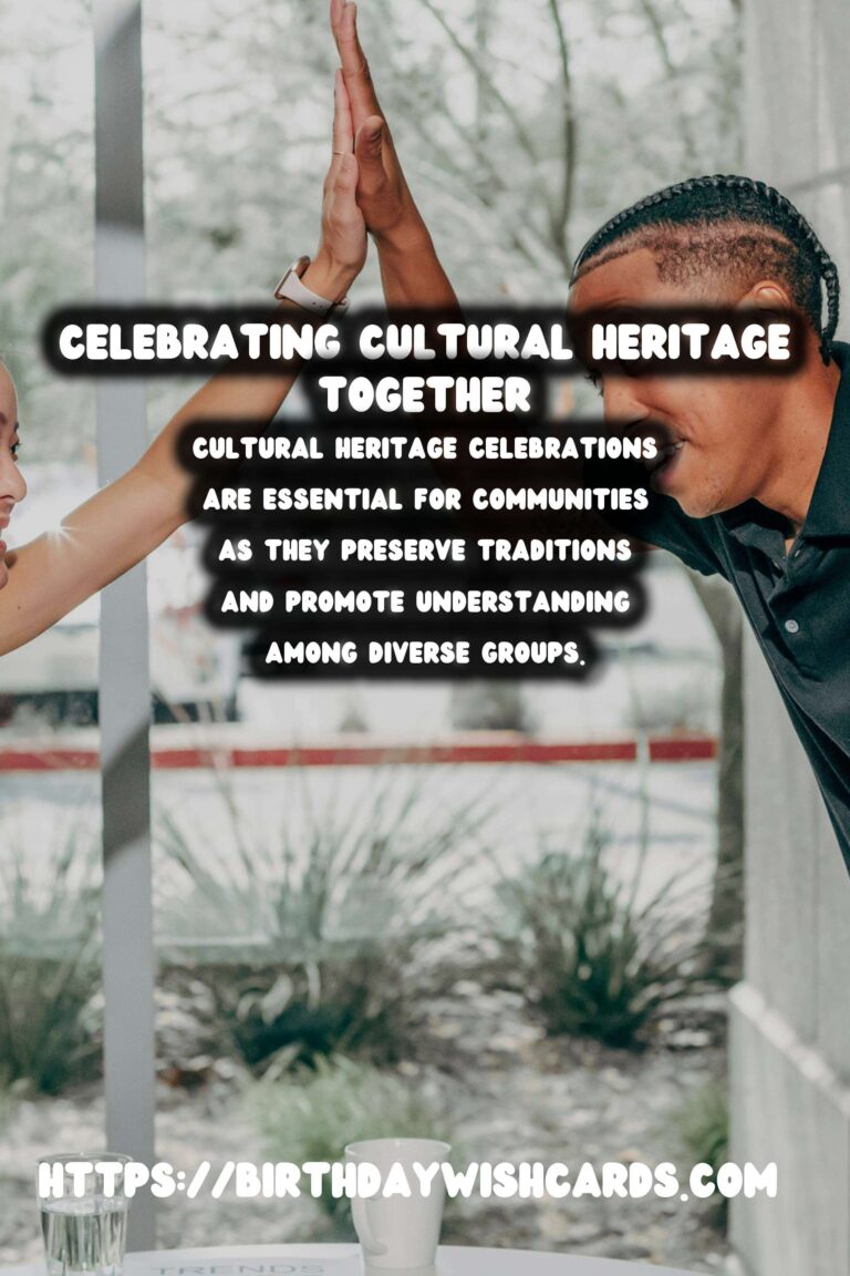 Meaningful Cultural Heritage Celebration Tips That Capture the Moment