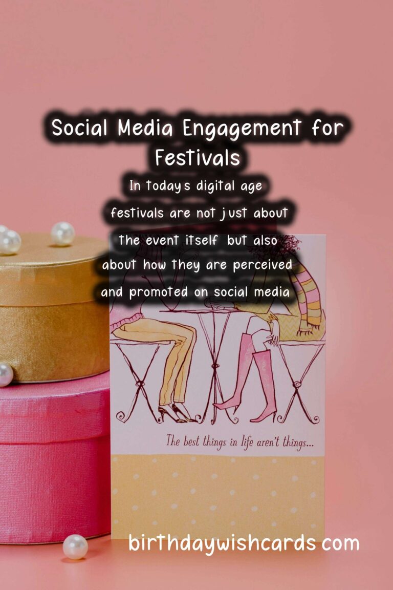Meaningful Festival Planning Guide For Social Media