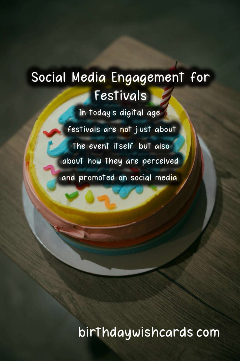 Meaningful Festival Planning Guide For Social Media