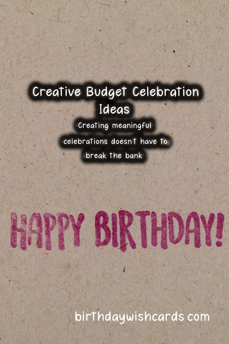 Meaningful Religious Celebration Ideas On a Budget