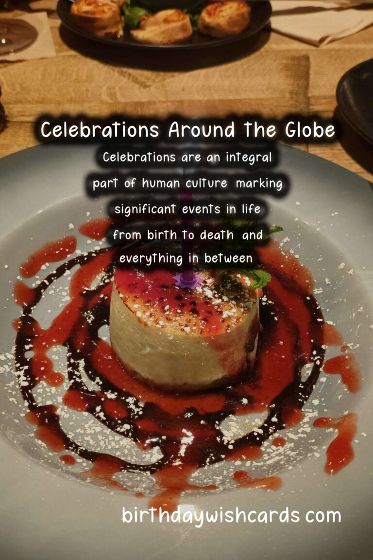Memorable Celebration Etiquette Around the World For an Unforgettable Experience