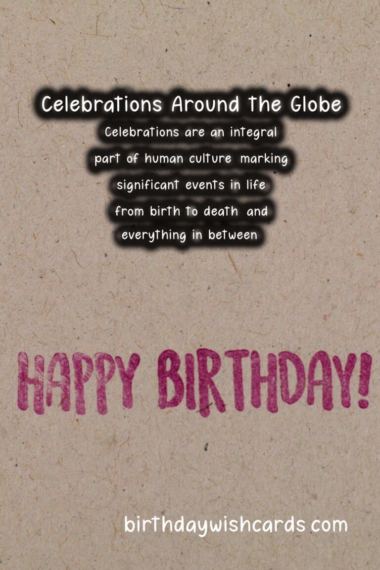 Memorable Celebration Etiquette Around the World For an Unforgettable Experience