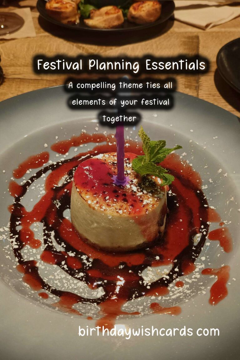 Memorable Festival Planning Guide For Lasting Impressions