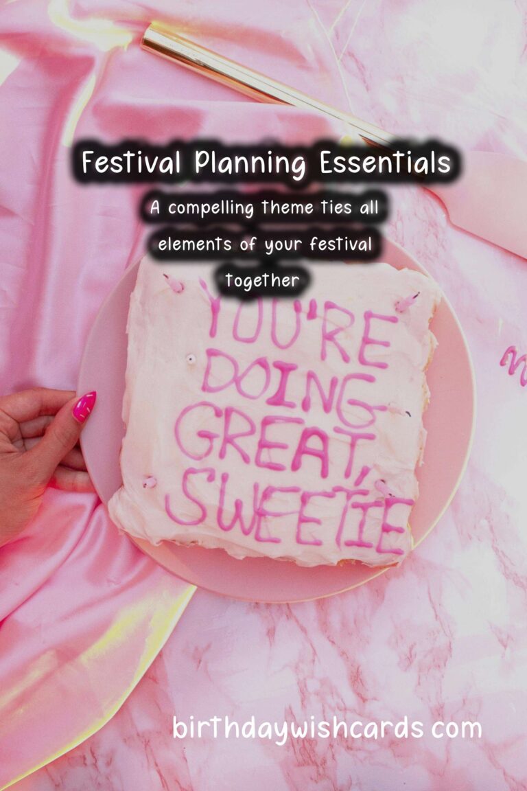Memorable Festival Planning Guide For Lasting Impressions