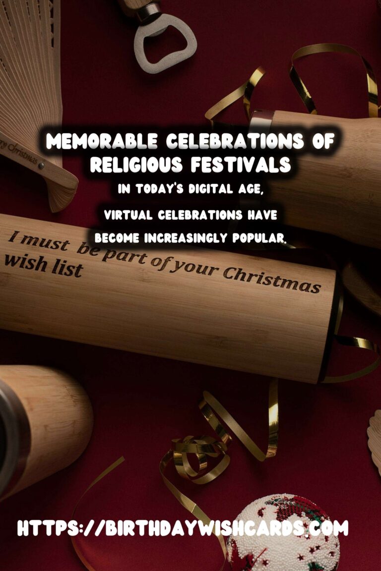 Memorable Ways to Celebrate Religious Festival Themes