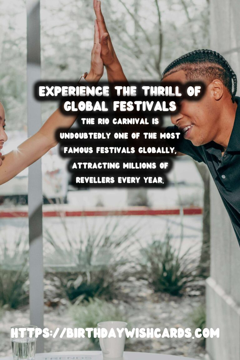 Memorable World Festival Traditions to Try This Year