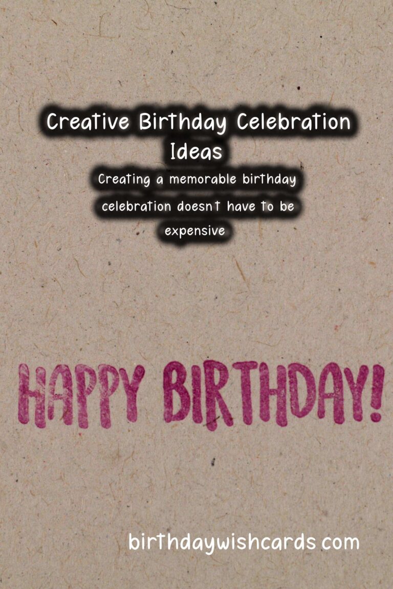 Modern Birthday Celebration Ideas For Every Budget