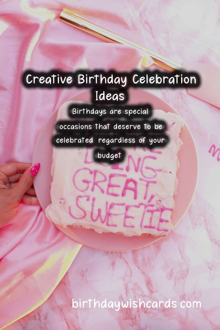 Modern Birthday Celebration Ideas For Every Budget