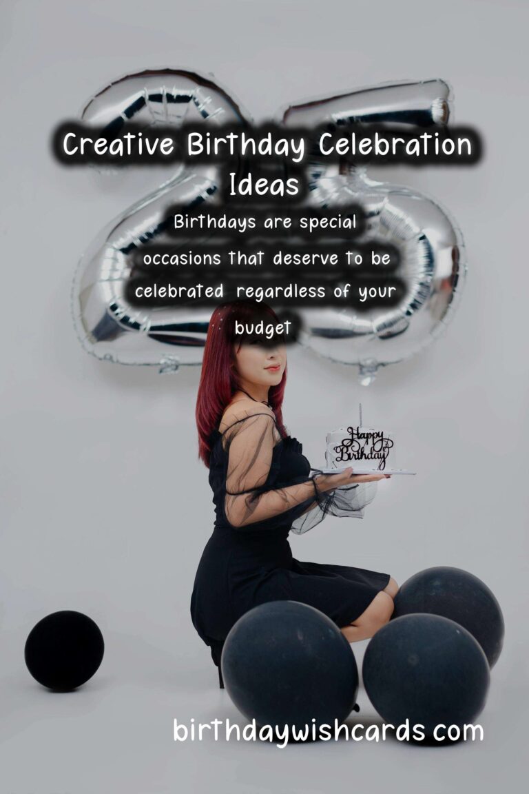Modern Birthday Celebration Ideas For Every Budget