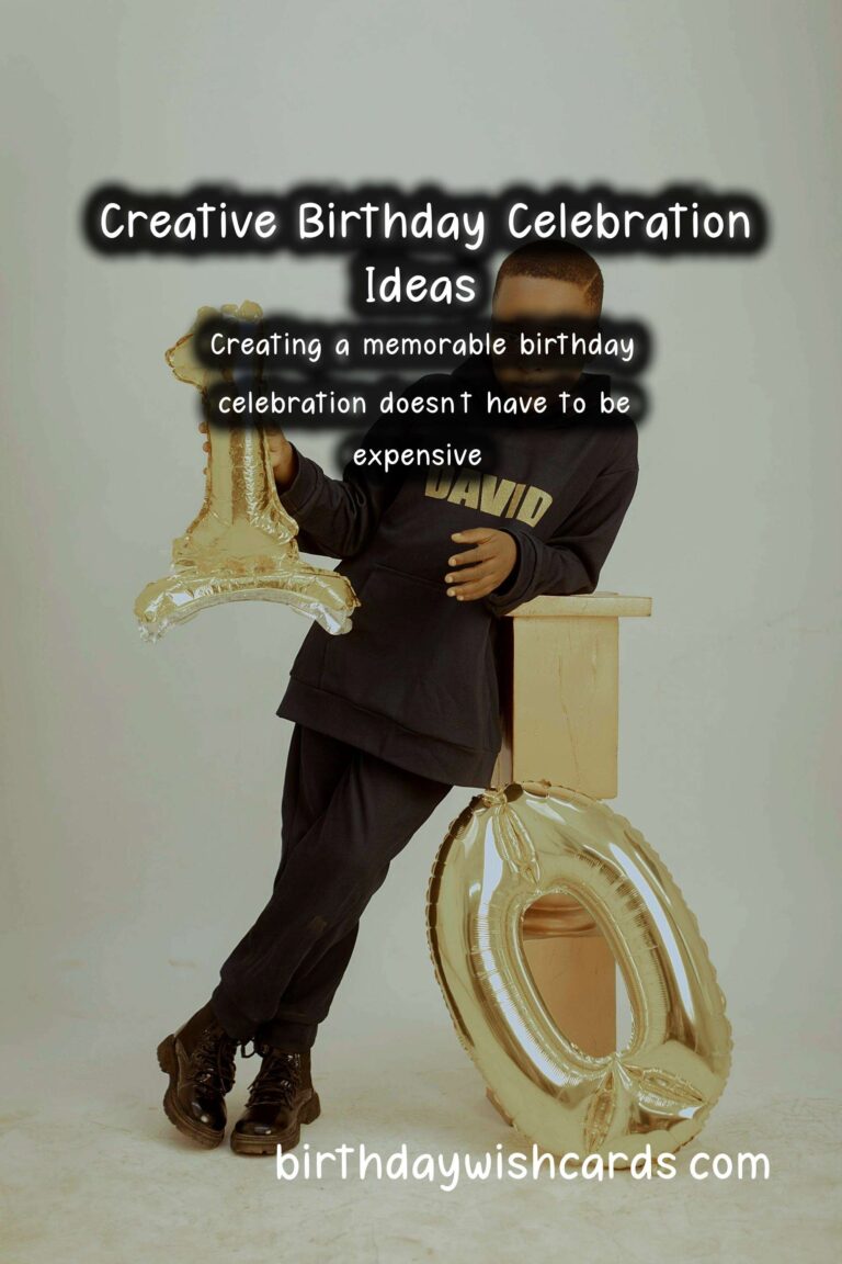 Modern Birthday Celebration Ideas For Every Budget