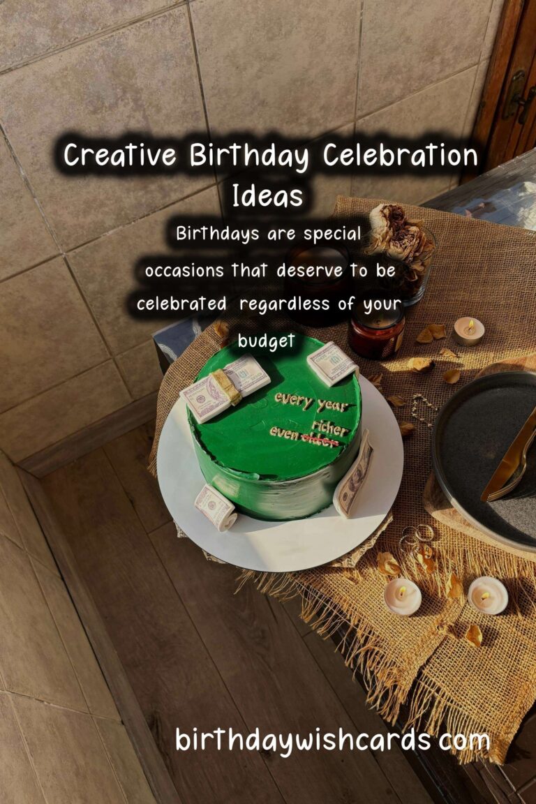 Modern Birthday Celebration Ideas For Every Budget