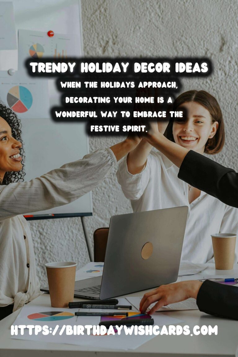 Modern Holiday Decoration Tips That Are Trendy