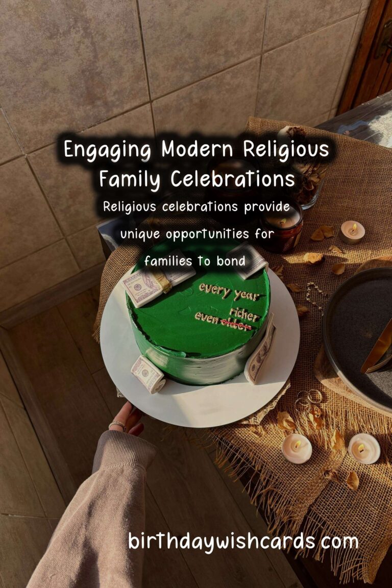 Modern Religious Celebration Ideas For the Whole Family