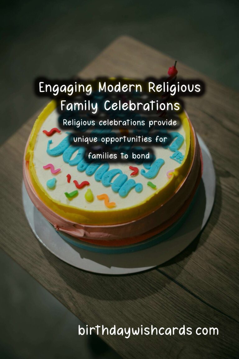 Modern Religious Celebration Ideas For the Whole Family