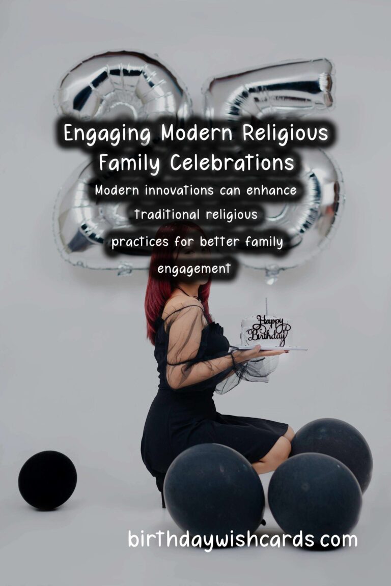 Modern Religious Celebration Ideas For the Whole Family