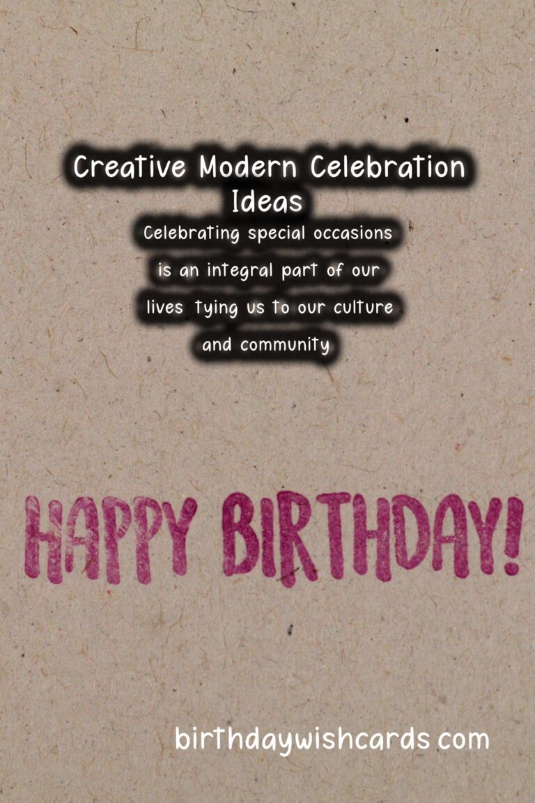 Modern Tradition-Based Celebration Ideas That Are Trendy