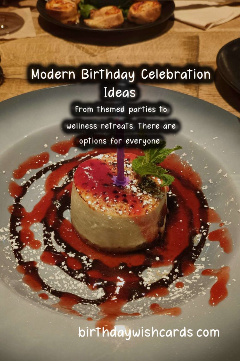 Modern Ways to Celebrate Birthday: Unique Ideas for Every Age