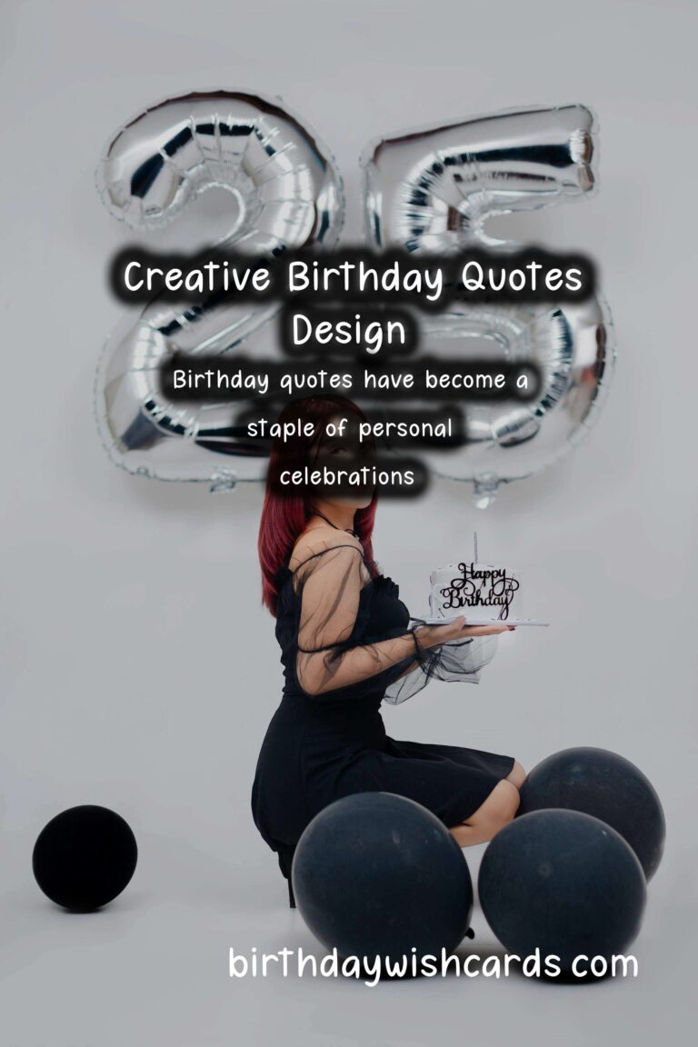 Modern Ways to Design Beautiful Birthday Quotes