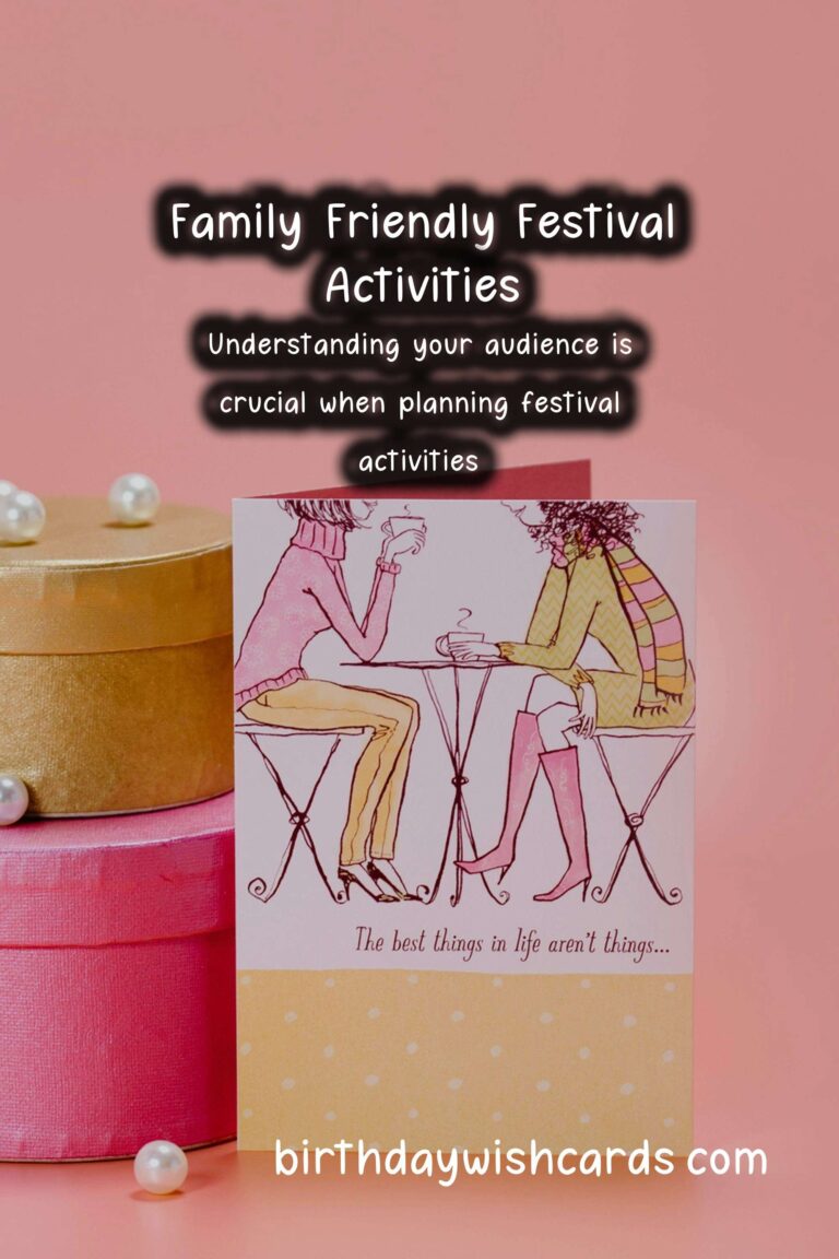 Modern Ways to Design Festival Activities for Families