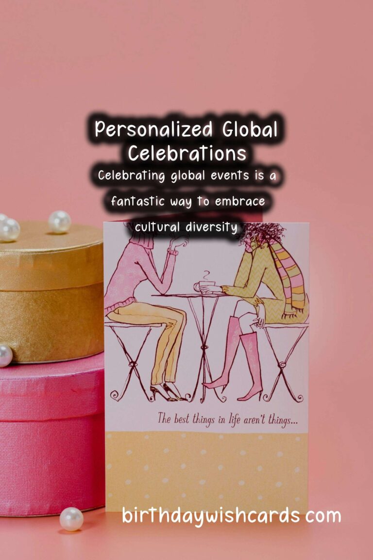Personalized Ways to Customize Global Celebration Ideas