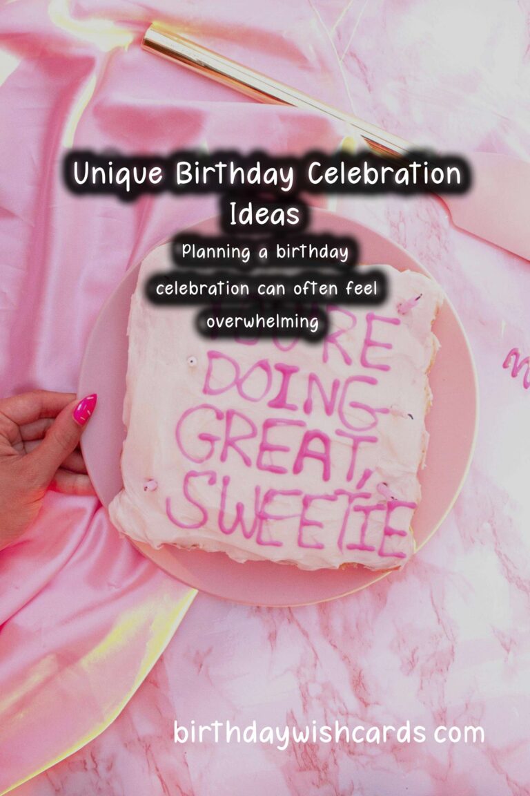 Personalized Ways to Design Birthday Planning Tips