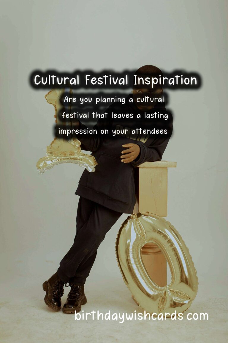 Practical Cultural Festival Inspiration That Will Wow Your Guests