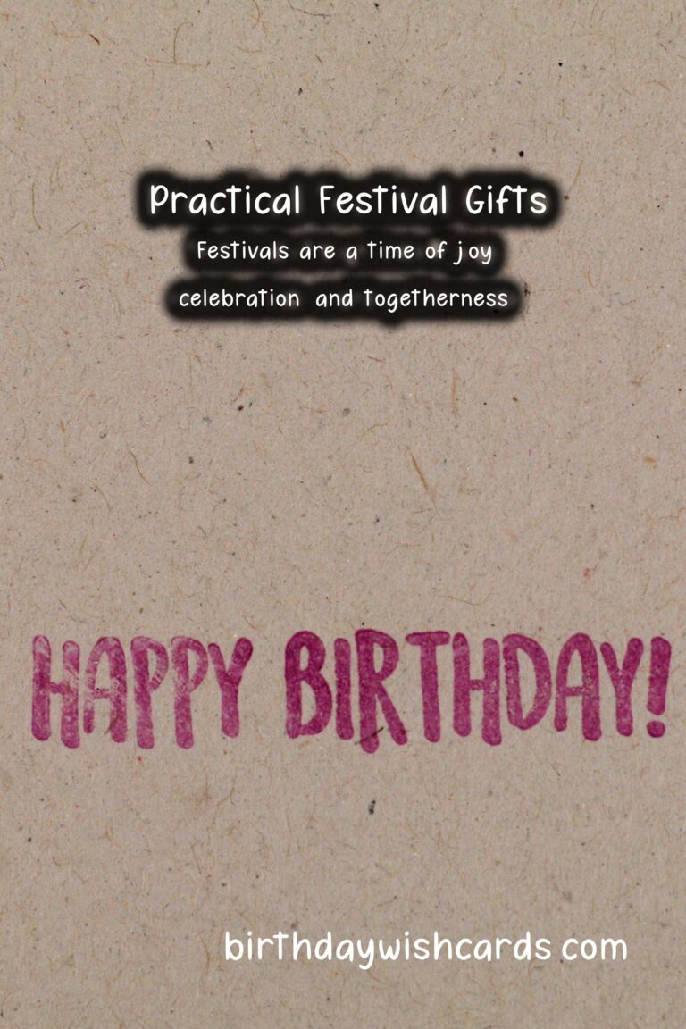 Practical Festival Gift Ideas That Capture the Moment