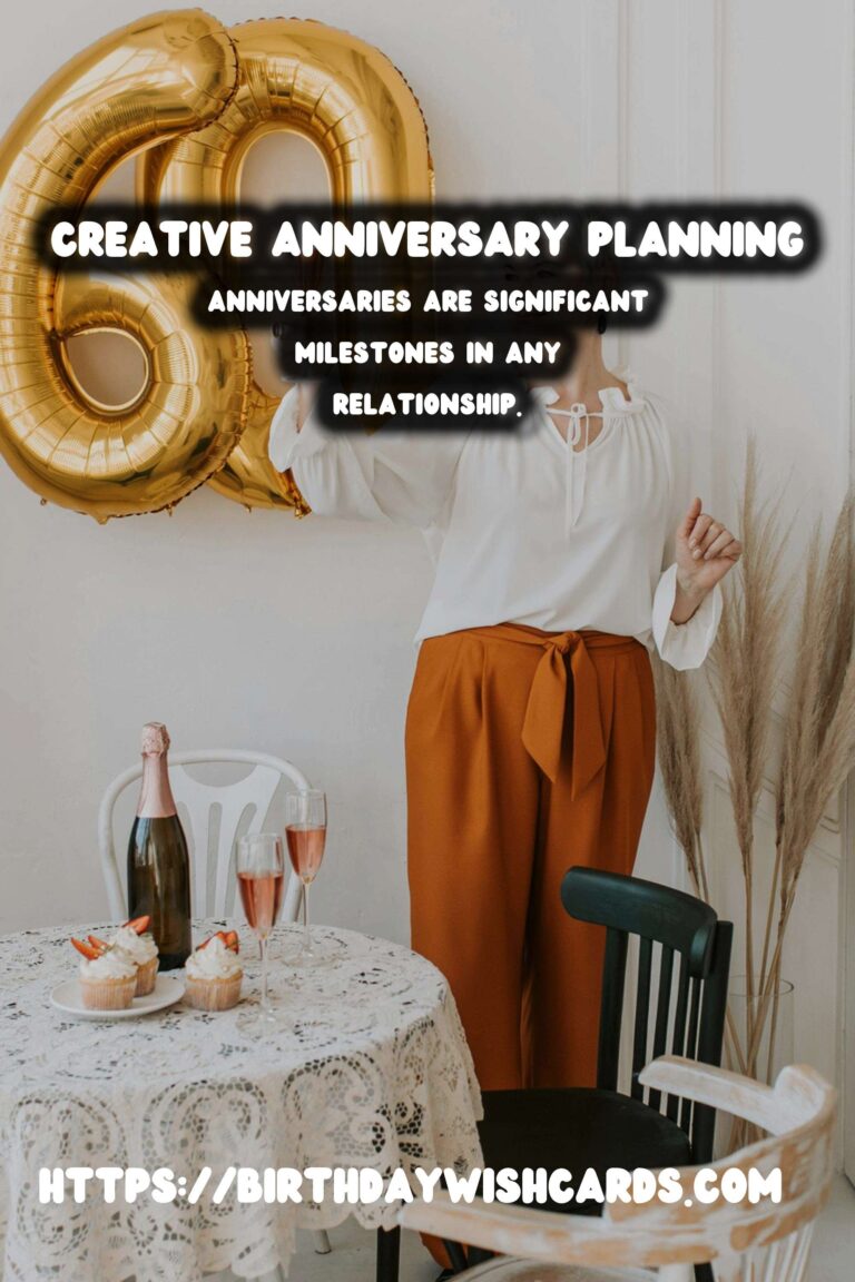 Practical Ways to Write Anniversary Planning Tips